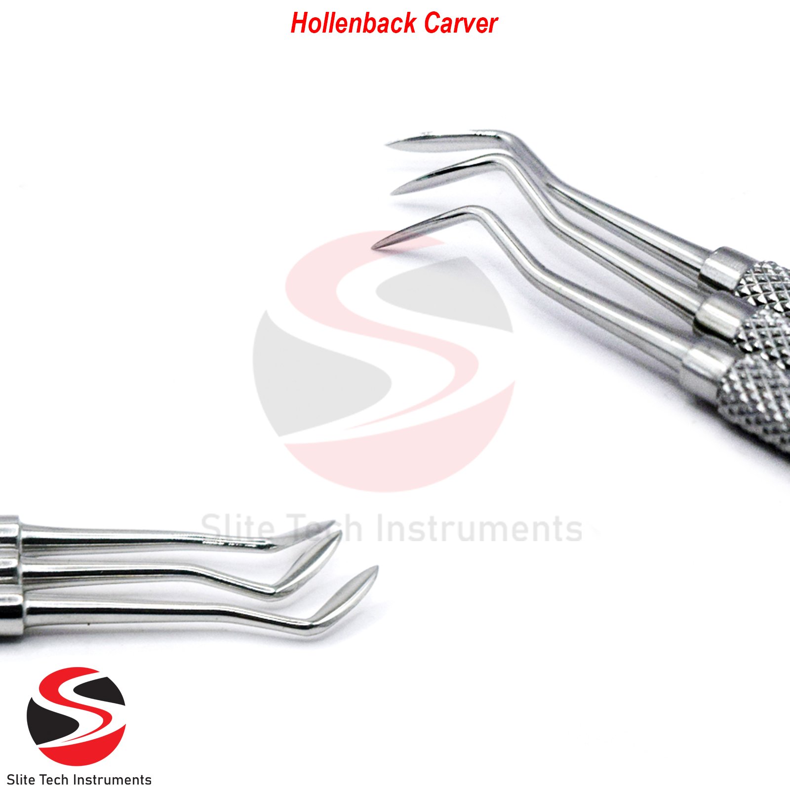 3er Set Wachs & Formung Werkzeug Hollenback Carverr Zahn Techniker Labor Instrumente - Image 3