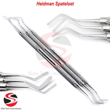3er Set Wachs & Formung Werkzeug Heidman Spatelset Zahn Techniker Labor Instrumente