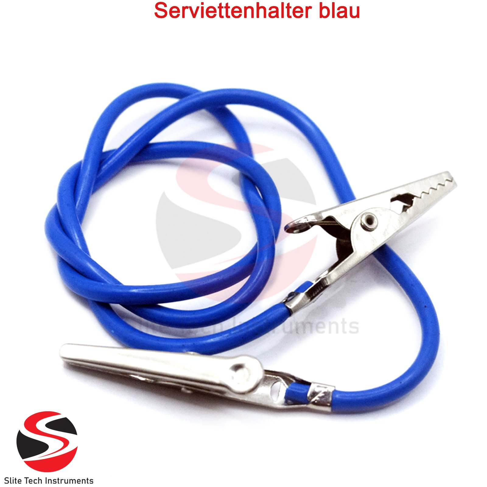 Dental Serviettenhalter Blau , Silber , Tofflemire Zahn Lätzchen Klemme Krokodilklemme Tatto Piercing - Image 2