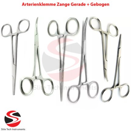 Hämostatische Chirurgische Arterien Gefäßklemme Kelly Zange Mosquitoklemme Clamp