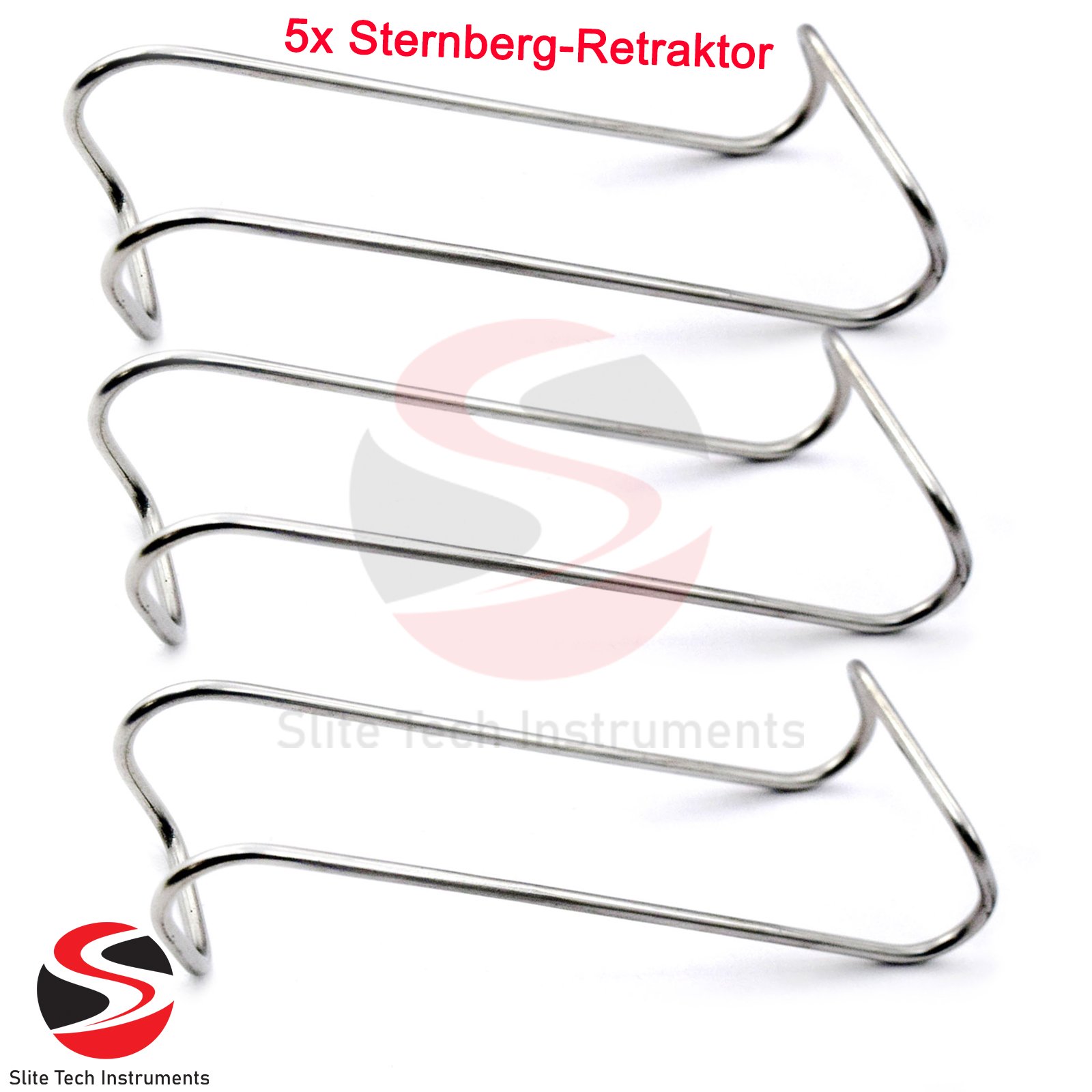 Zahnarzt Set 5-tlg Sternberg-Retraktor Set Chirurgie Instrumente Edelstahl