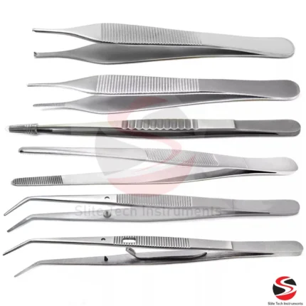 "Set 6x Chirurgische Pinzetten – Anatomisch, Medizinische Qualität, NEU & Profi"