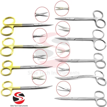 "Irisschere Chirurgische Schere – Präparierschere Fadenschere OP Goldman Fox"