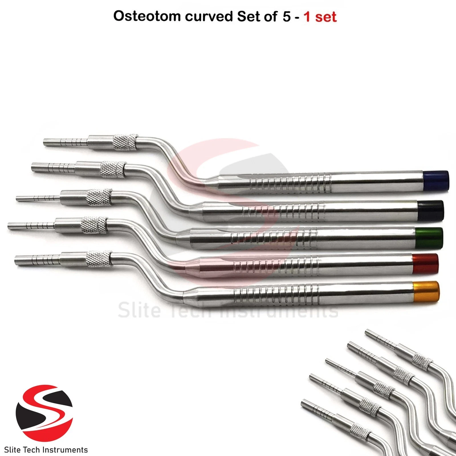 Implantat Sinuslift Osteotom Konkav Knochen Mead Mallet Hammer Chirurgie Dental - Image 3