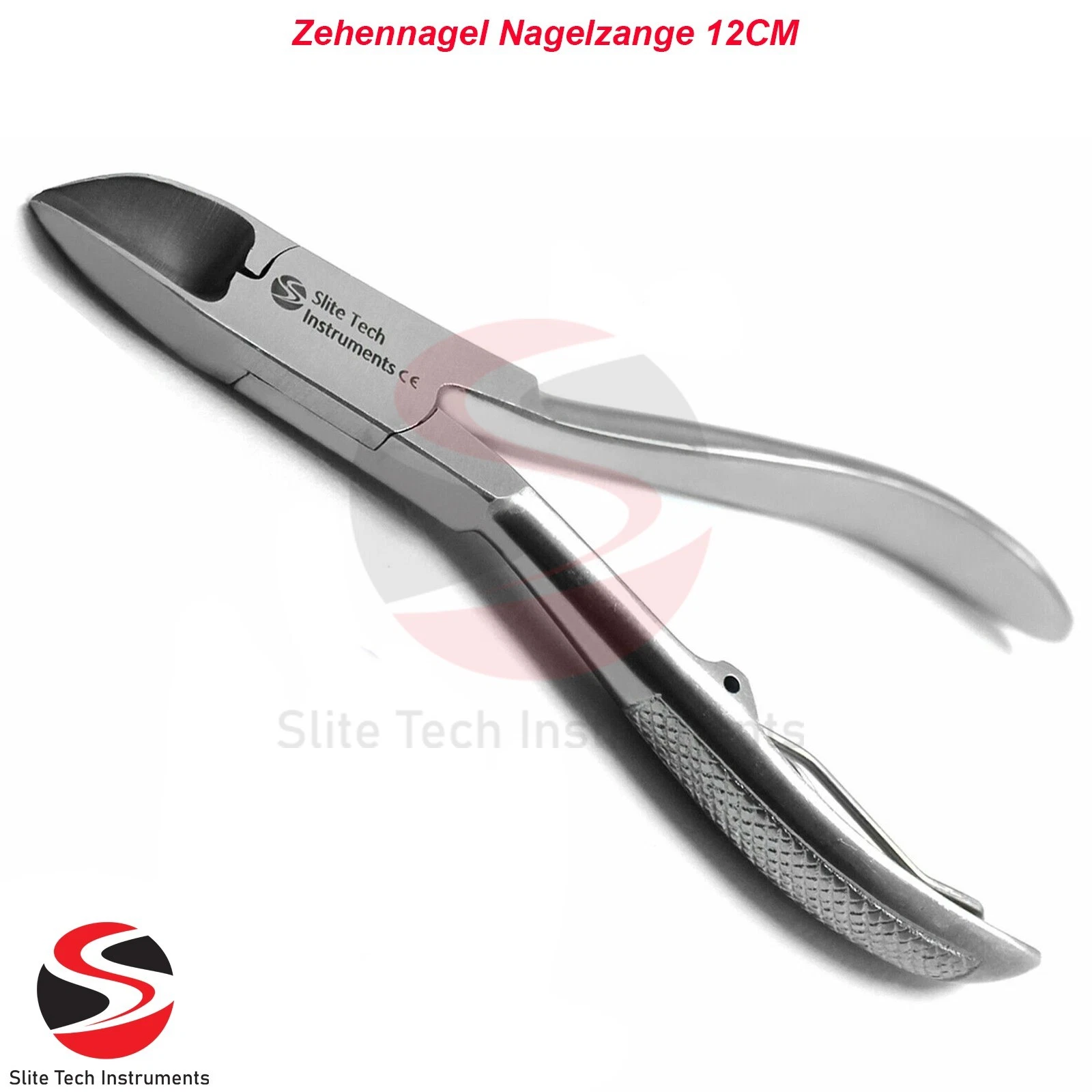 "3x Profi Kopfschneider Nagelzange 12cm – Zehennagelzange mit Doppelübersetzung" - Image 3