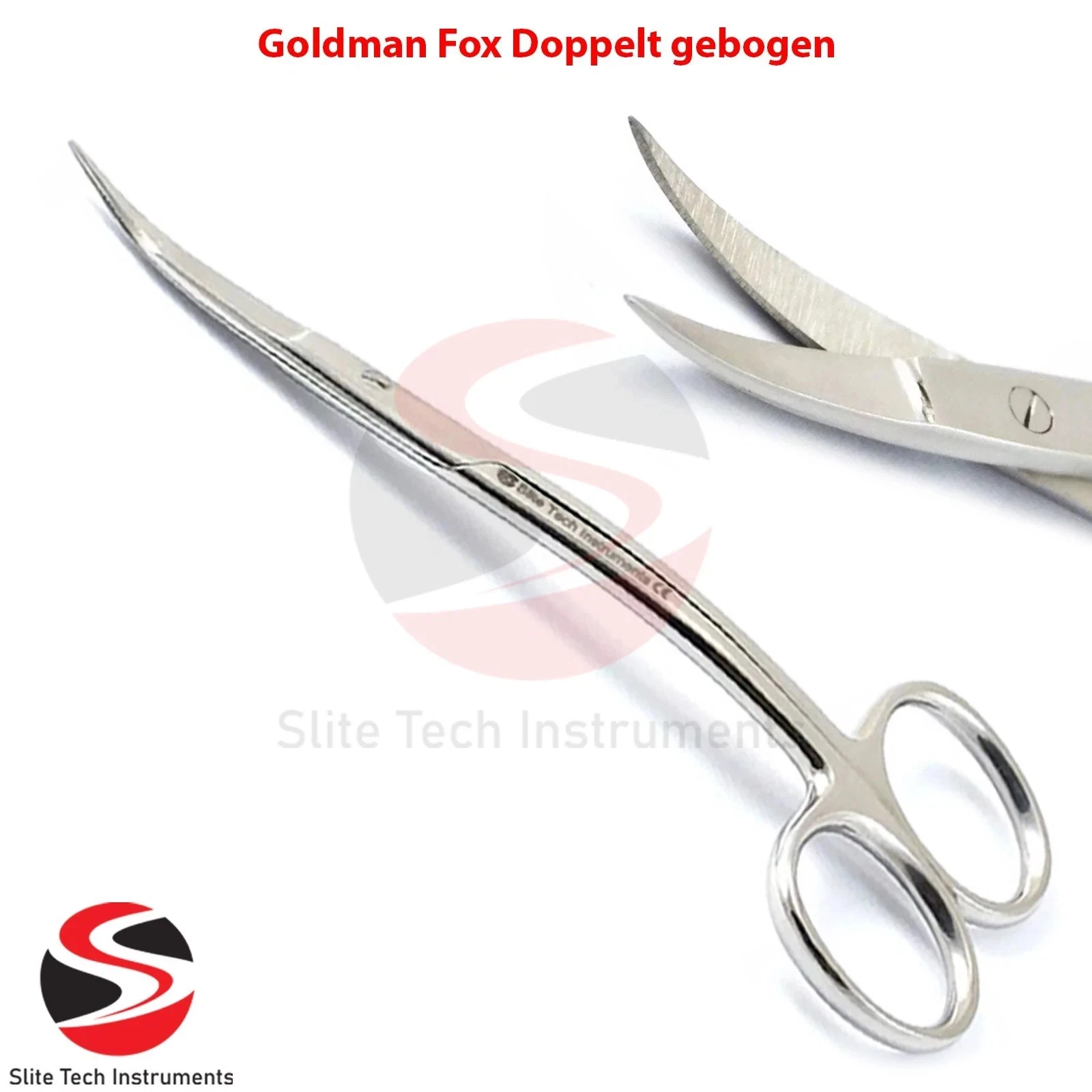 "Irisschere Chirurgische Schere – Präparierschere Fadenschere OP Goldman Fox" - Image 6