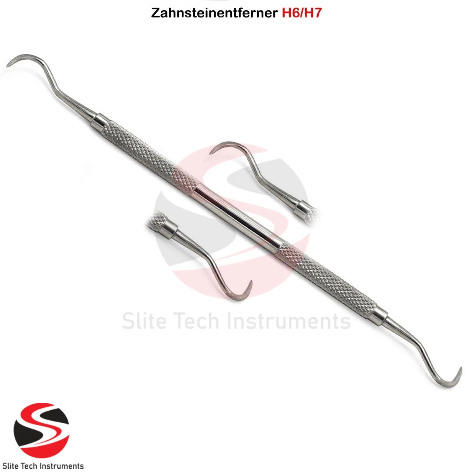 Zahnmedizin Instrumente Zahnreinigung Sonde Zahnsonde Zahnsteinkratzer Dental - Image 3