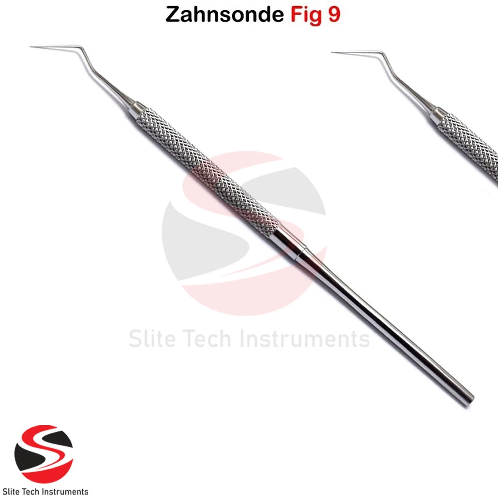 Zahnmedizin Instrumente Zahnreinigung Sonde Zahnsonde Zahnsteinkratzer Dental - Image 8