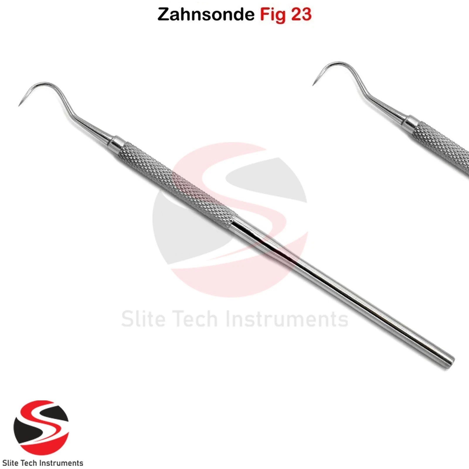 Zahnmedizin Instrumente Zahnreinigung Sonde Zahnsonde Zahnsteinkratzer Dental - Image 7
