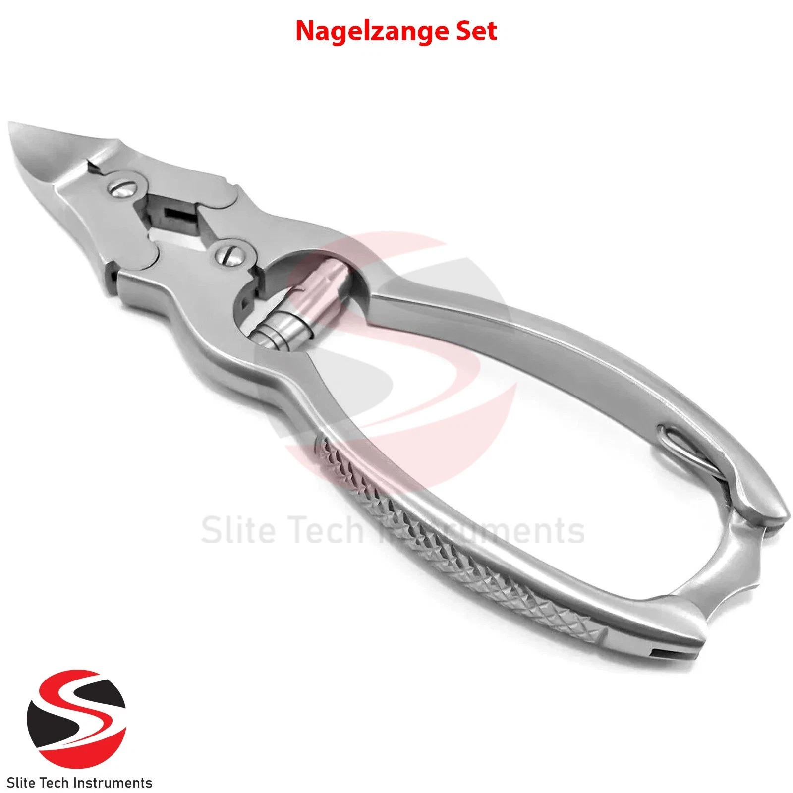 4er Diabetiker dicke Nägel Nagelzange extra kräftig doppelte Übersetzung Eckenzange - Image 3