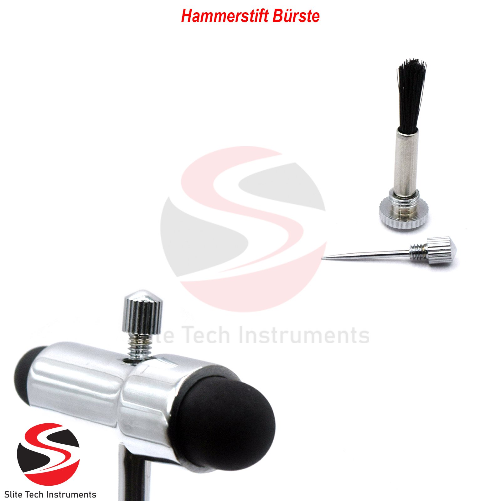 Chirurgischer Hammer Pinzette Pinsel Dental Neurologische Instrumente Set - Image 3