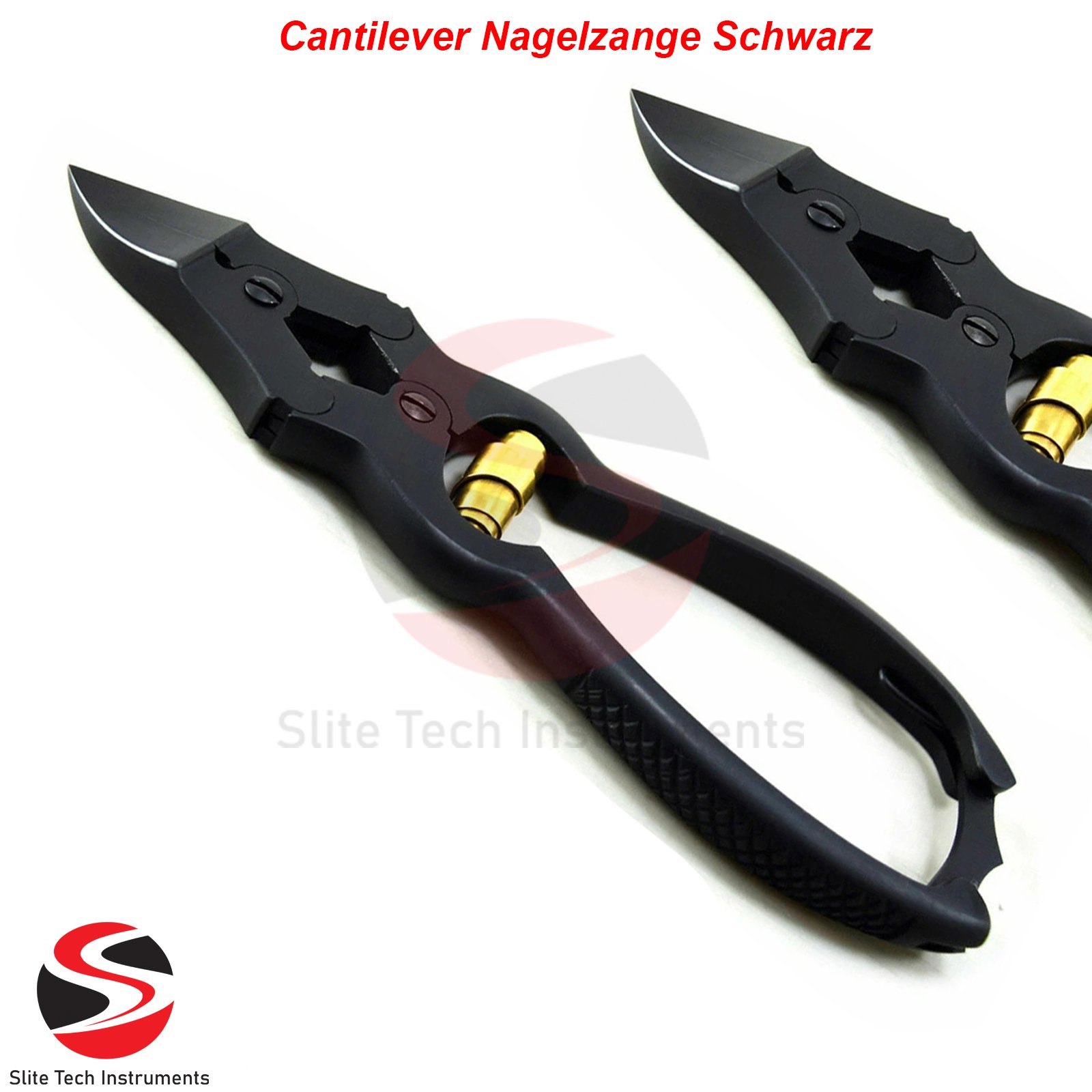 3er Diabetiker Dicke Nägel Nagelzange extra kräftig doppelte Übersetzung Eckenzange - Image 4