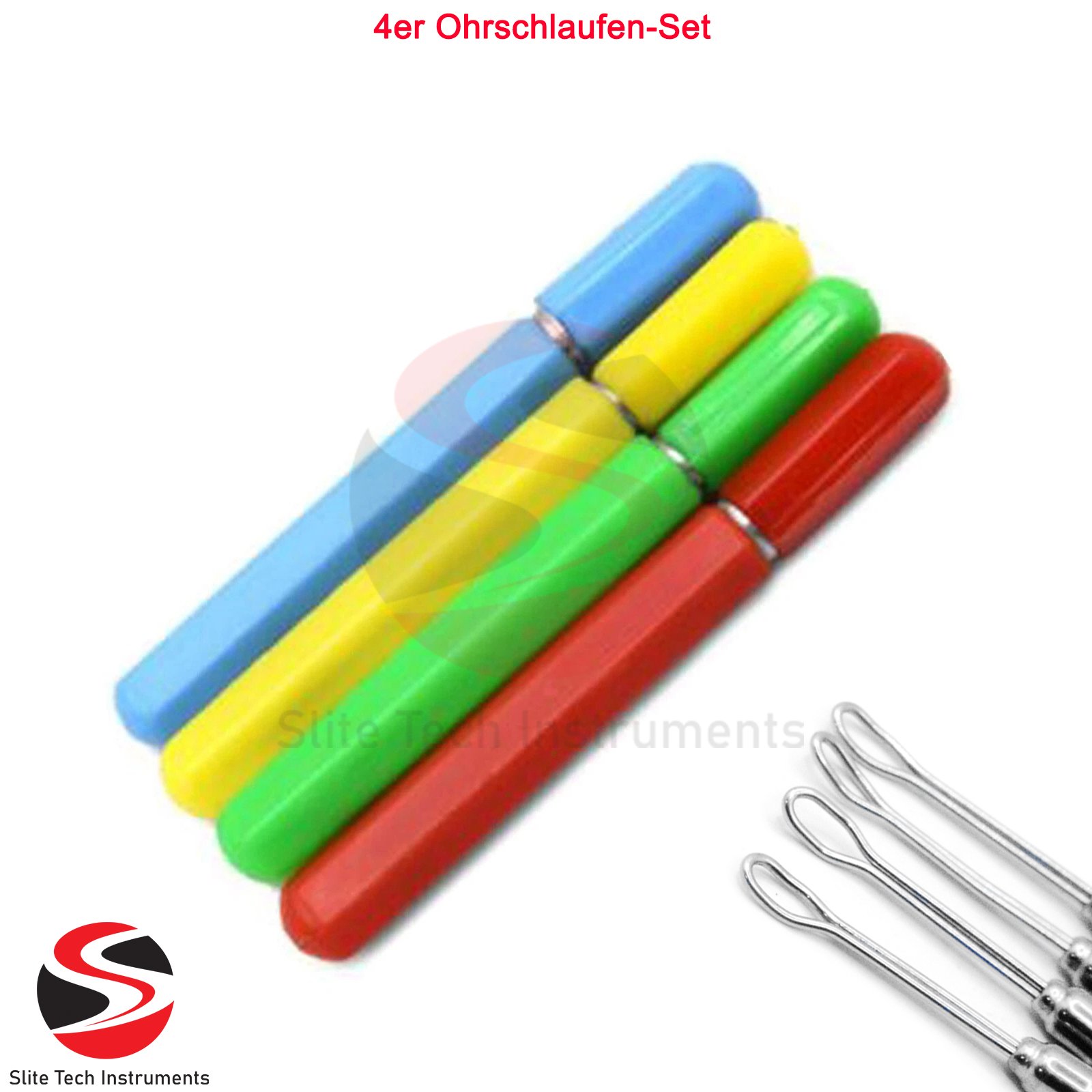 Ohrenschmalz Entferner Ohrenreinige Ohrlöffel bunt Medizinischer Ohren pflege - Image 3