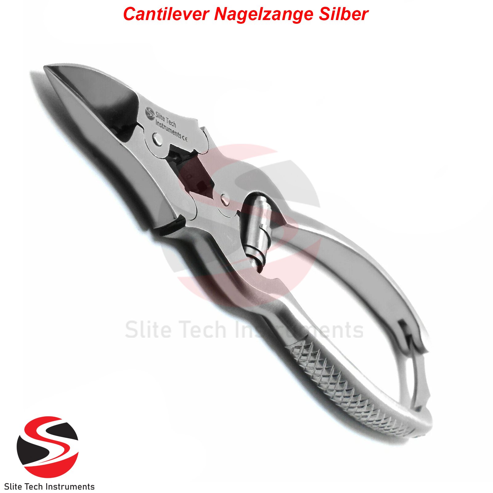 3x Diabetiker Dicke Nägel Nagelzange extra kräftig doppelte Übersetzung Eckenzange - Image 3