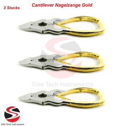3x Diabetiker Dicke Nägel Nagelzange extra kräftig doppelte Übersetzung Eckenzange