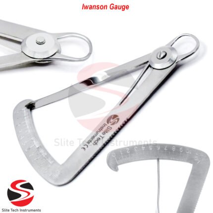 KFO Iwanson Gauge Messlehre Münchner Zürcher Modell Schieblehre Dental