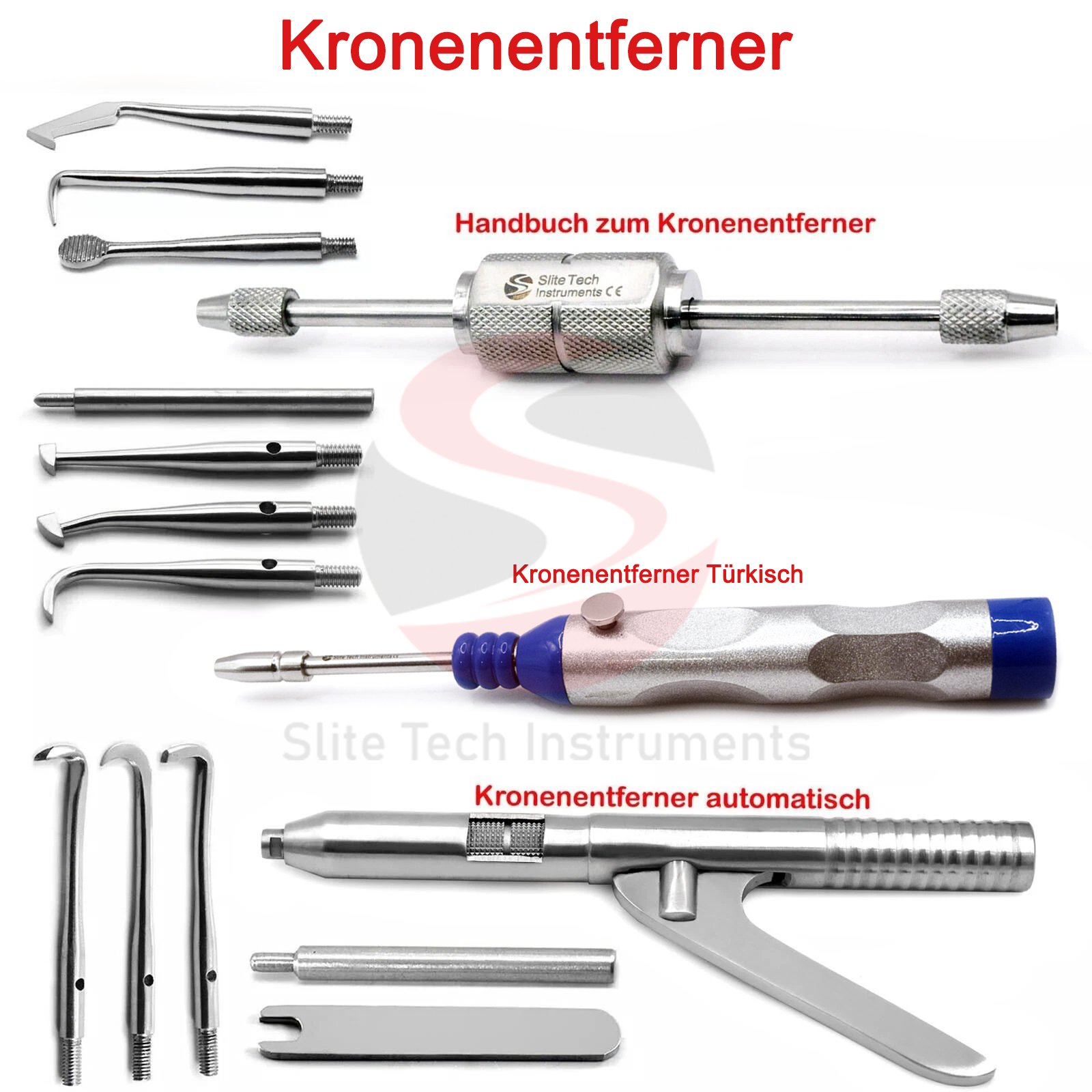 Kronenentferner automatisch Brückenlöser Prothesenentferner Kronenlöser Dental