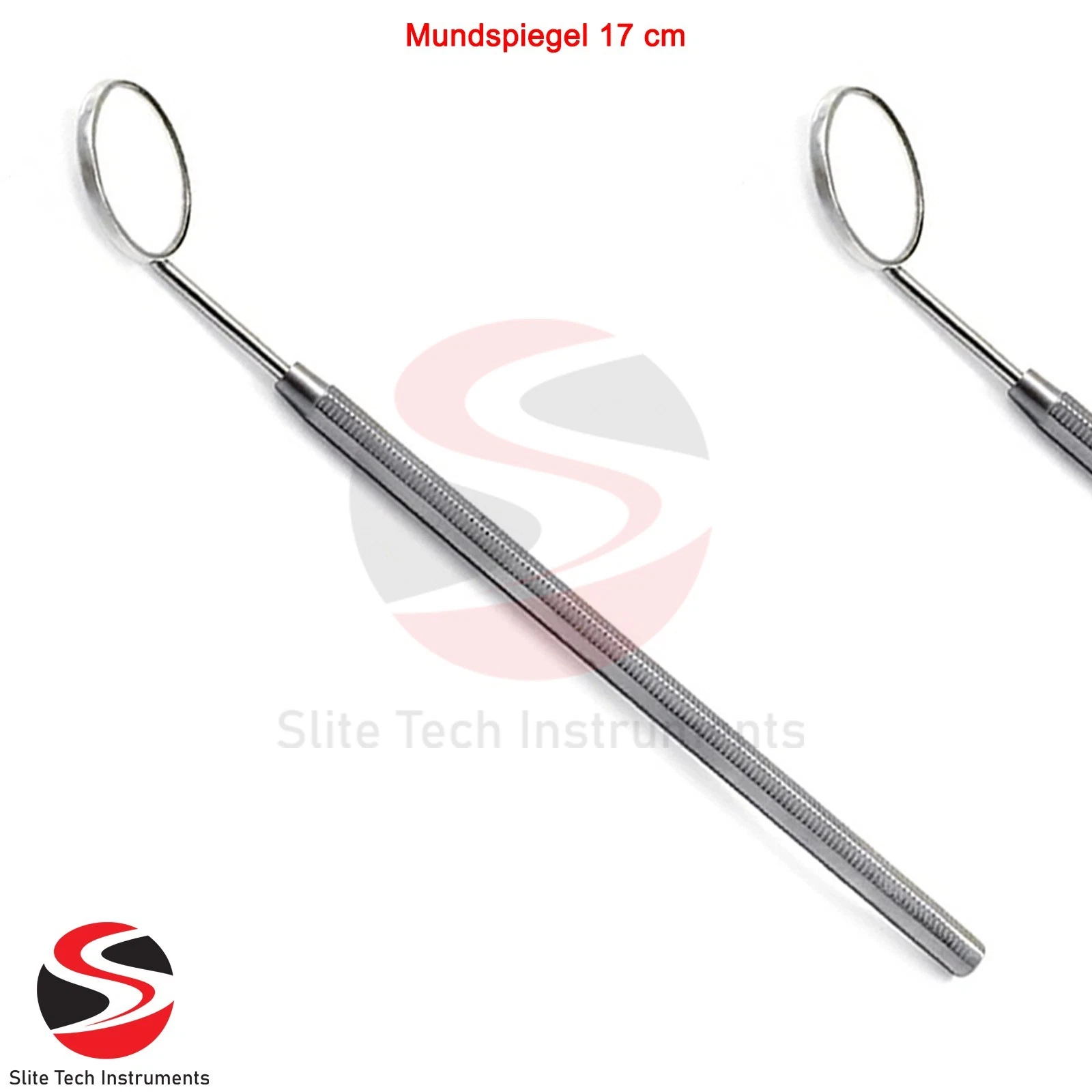 "4x Mundspiegel Zahnarzt Zahnspiegel Spiegelgriff Mundhygiene Zahnpflege" - Image 2