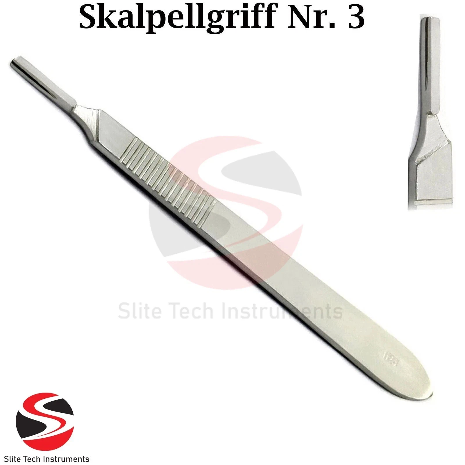 Zahndiagnostik Instrumente Sonde Schere Arterienklemme Pinzette Skalpellgriff CE - Image 8