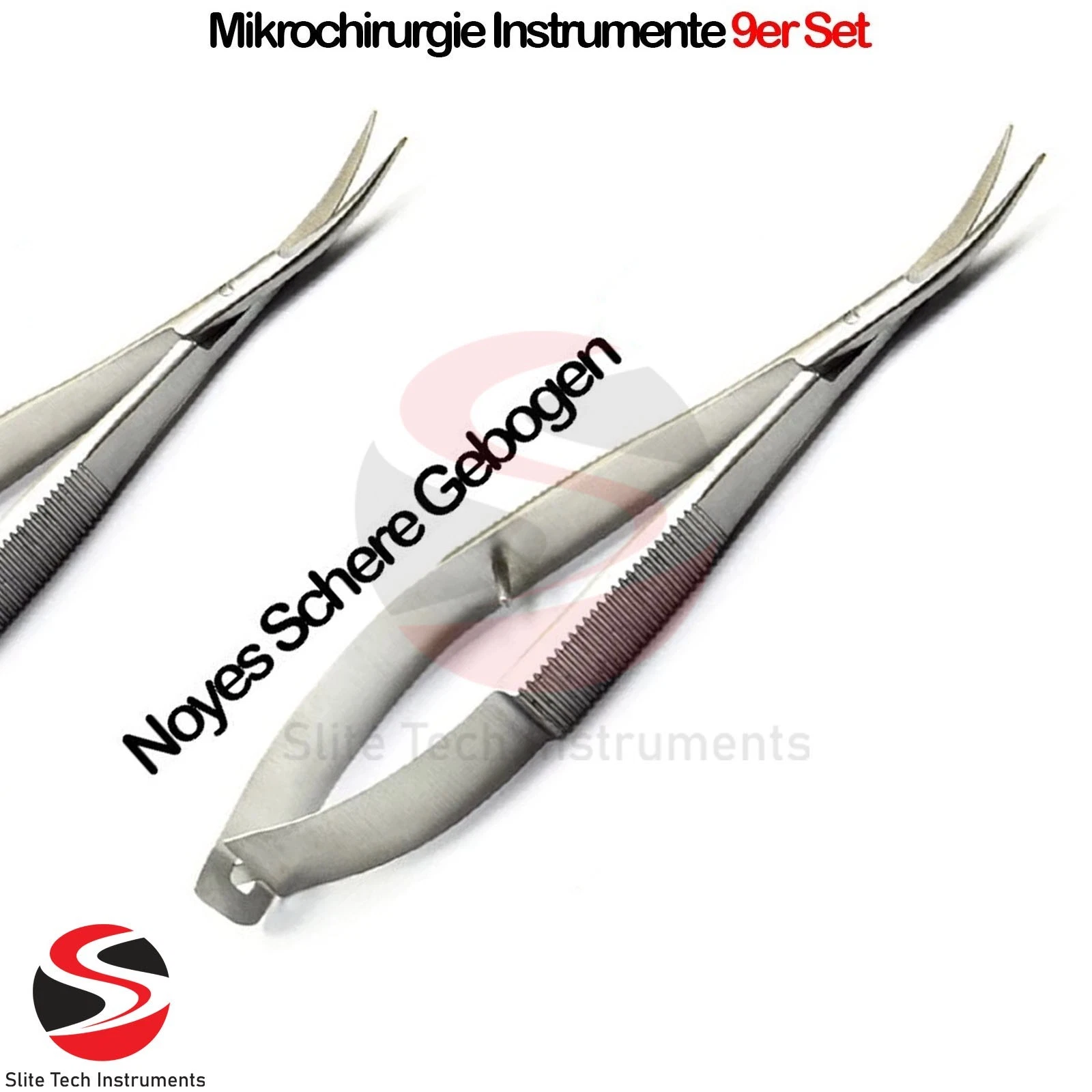 Mikrochirurgie Instrumente Federschere Pinzette Chirurgische Nadelhalter Klemme - Image 10