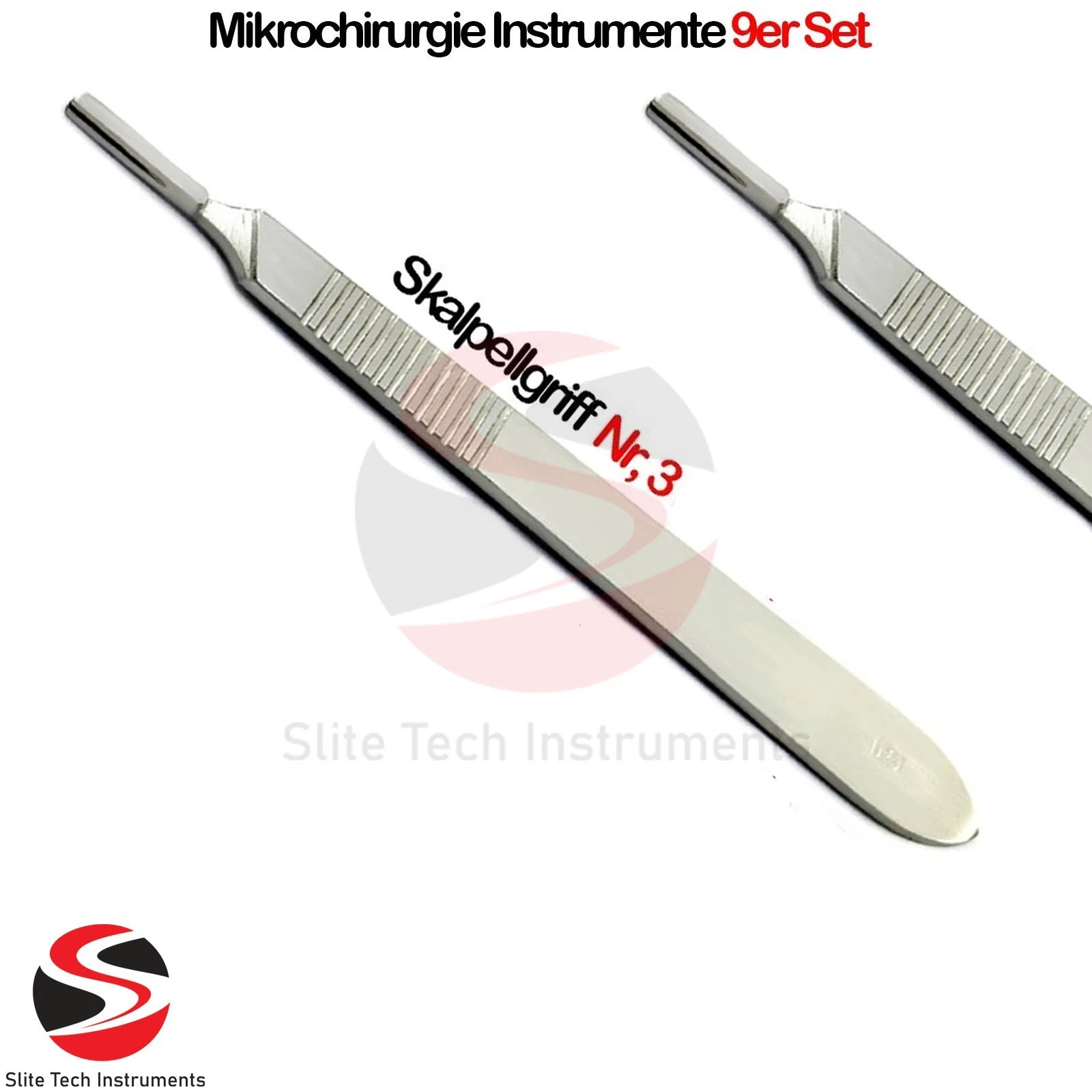 Mikrochirurgie Instrumente Federschere Pinzette Chirurgische Nadelhalter Klemme - Image 6