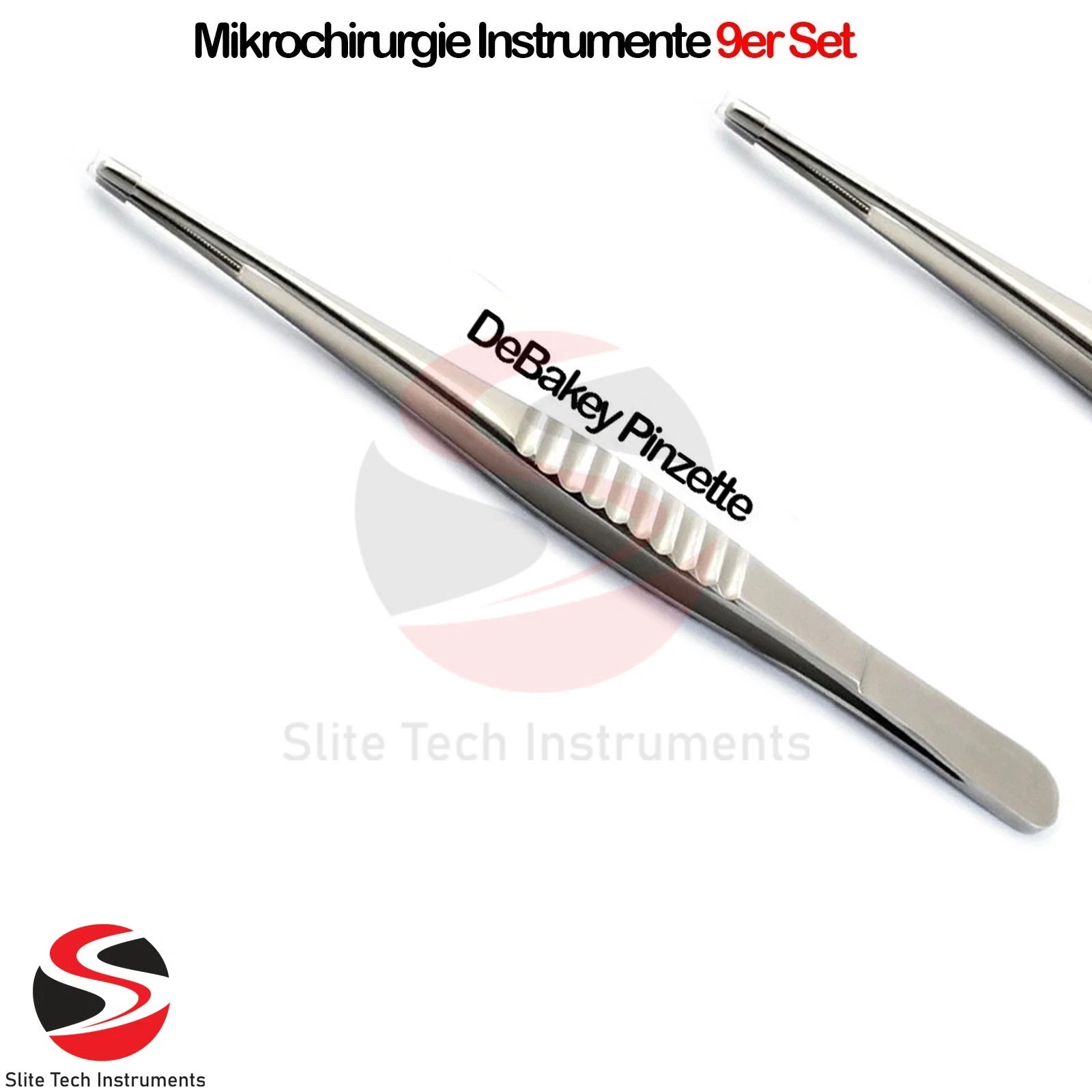 Mikrochirurgie Instrumente Federschere Pinzette Chirurgische Nadelhalter Klemme - Image 5