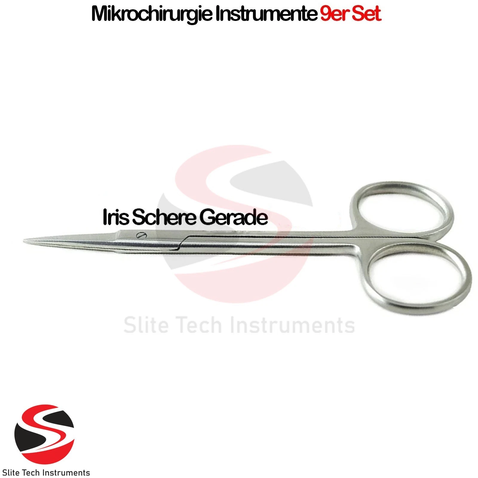 Mikrochirurgie Instrumente Federschere Pinzette Chirurgische Nadelhalter Klemme - Image 2