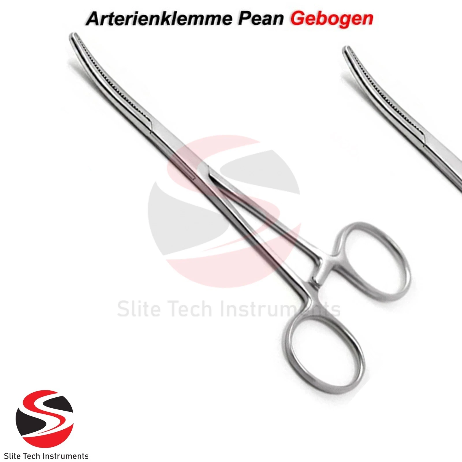 Arterienklemme Hämostatische Gefäßklemme Pinzette Chirurgische Zange Kelly Pean - Image 7